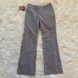 Banana Republic Fac Martin Fit Gray Pants 0 Short
